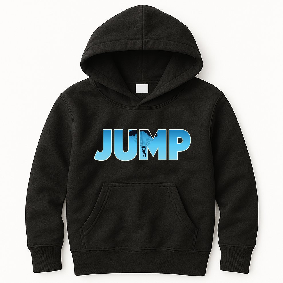 Skydiving | Base Jumping | Parachute | Parachutist Kids Hoodie