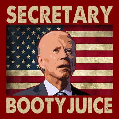 Secretary Booty Juice Funny Anti Biden T-Shirt