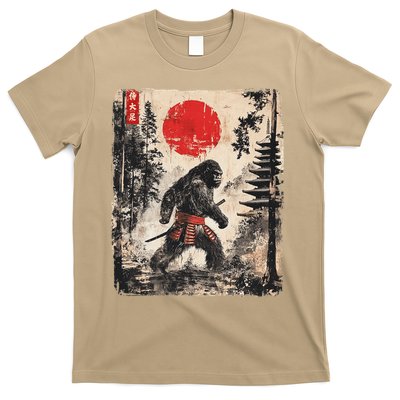 Samurai Bigfoot Japanese Vintage Graphic T-Shirt