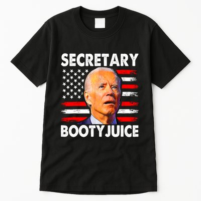 Secretary Booty Juice Funny Anti Biden Tall T-Shirt