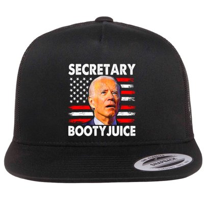 Secretary Booty Juice Funny Anti Biden Flatbill Hat