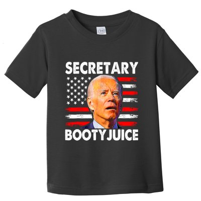 Secretary Booty Juice Funny Anti Biden Toddler T-Shirt