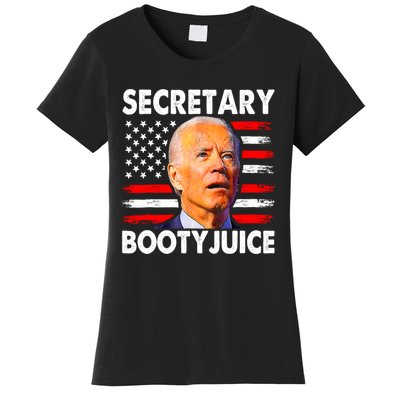 Secretary Booty Juice Funny Anti Biden Women's T-Shirt