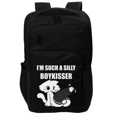 Silly Boy Kisser Meme Femboy Pride Lgbtq Impact Tech Backpack