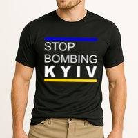 Stop Bombing Kyiv Support Ukraine Cooling Performance Crew T-Shirt