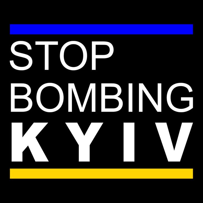 Stop Bombing Kyiv Support Ukraine Cooling Performance Crew T-Shirt