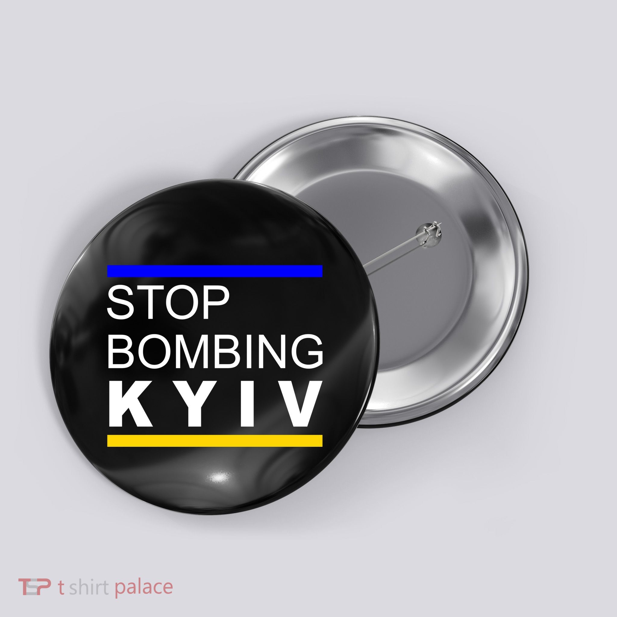 Stop Bombing Kyiv Support Ukraine Button