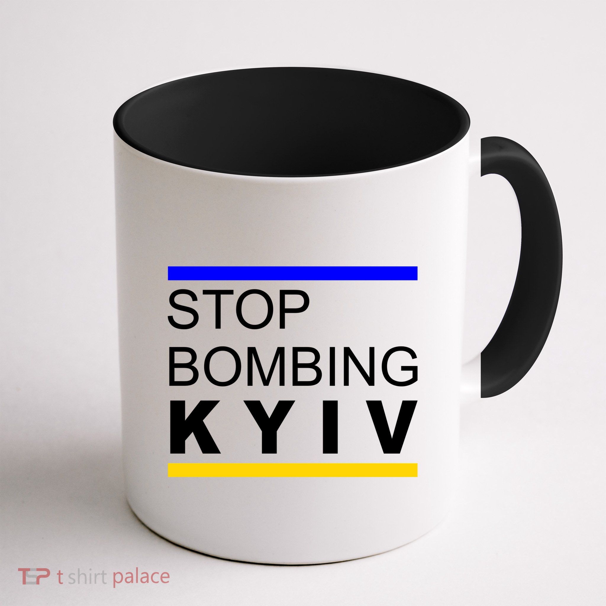Stop Bombing Kyiv Support Ukraine Coffee Mug