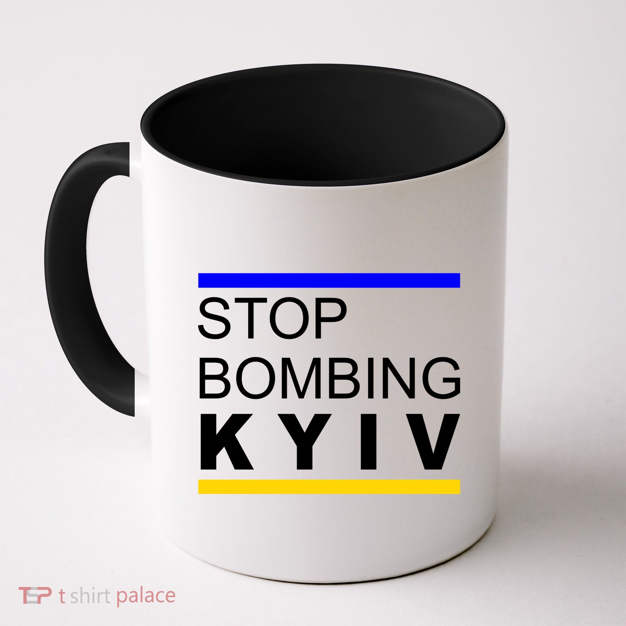 Stop Bombing Kyiv Support Ukraine Coffee Mug