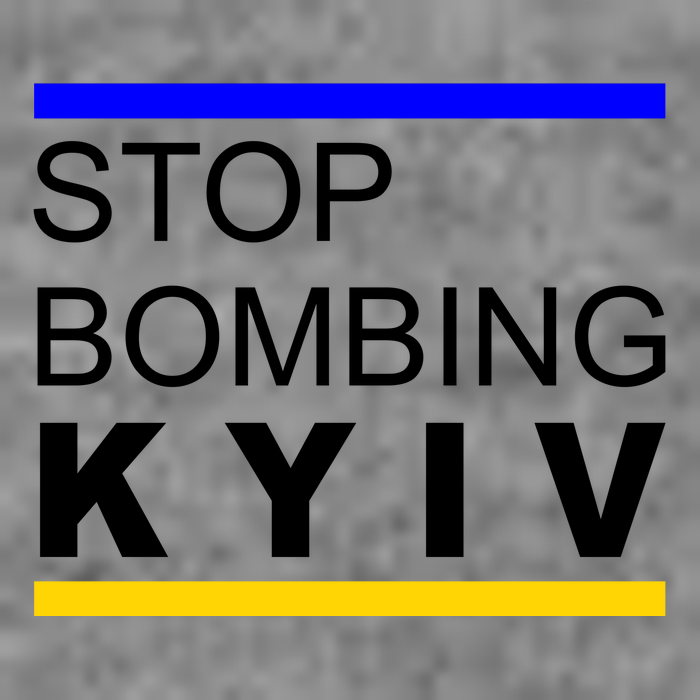 Stop Bombing Kyiv Support Ukraine Baby Bodysuit