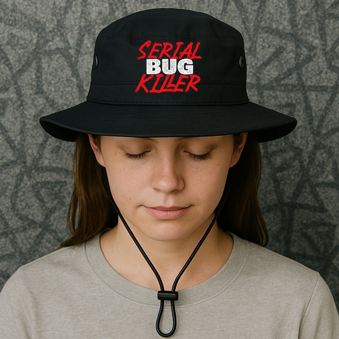 Serial Bug Killer Exterminator Pest Control Technician Legacy Cool Fit Booney Bucket Hat