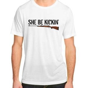 She Be Kickin Guns Saying Cool Hot Women Lady Adult ChromaSoft Performance T-Shirt