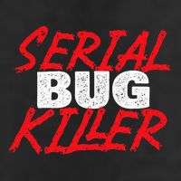 Serial Bug Killer Exterminator Pest Control Technician Garment-Dyed Fleece Hoodie