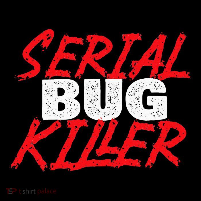 Serial Bug Killer Exterminator Pest Control Technician Flexfit Unipanel Trucker Cap