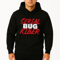 Serial Bug Killer Exterminator Pest Control Technician Hoodie