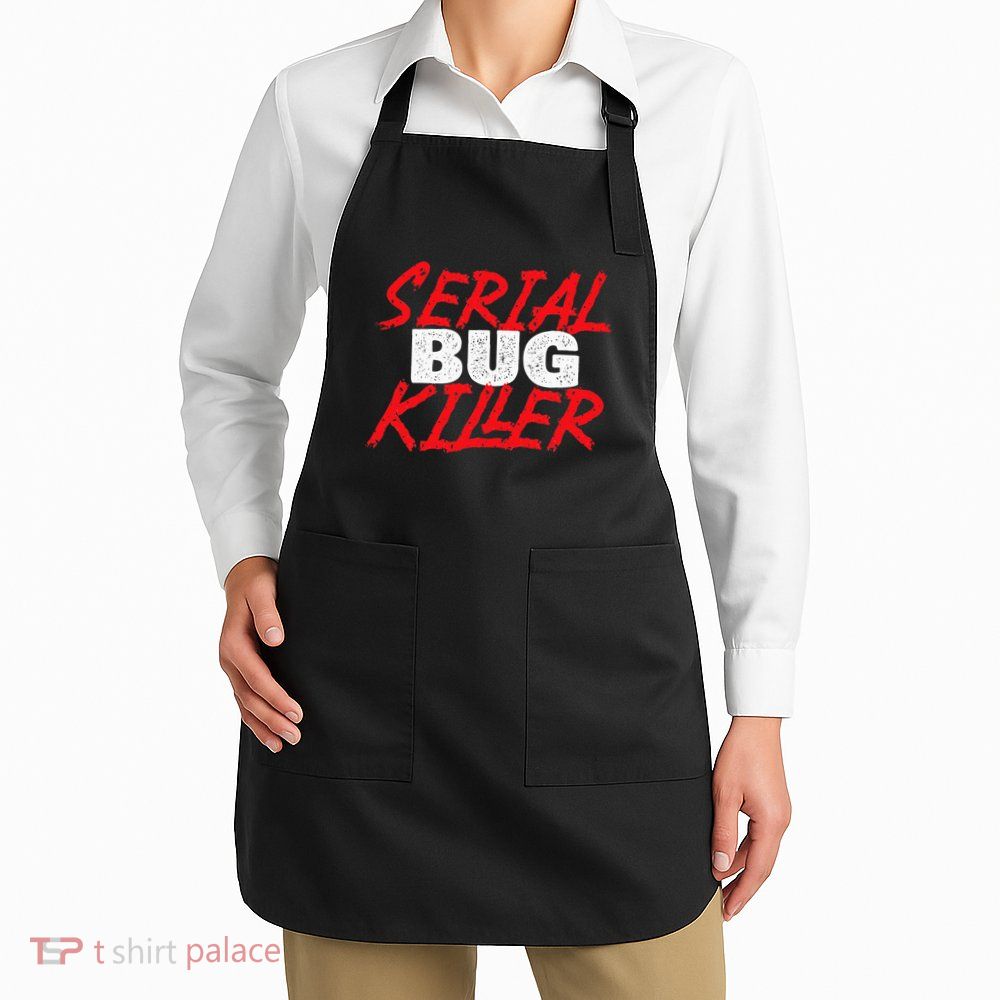 Serial Bug Killer Exterminator Pest Control Technician Apron