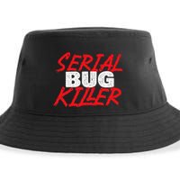 Serial Bug Killer Exterminator Pest Control Technician Sustainable Bucket Hat