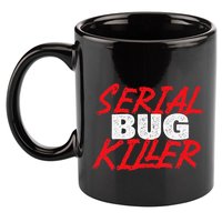 Serial Bug Killer Exterminator Pest Control Technician 11oz C Handle Ceramic Mug
