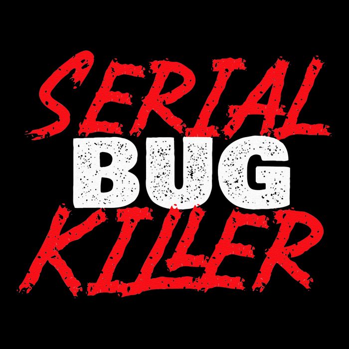 Serial Bug Killer Exterminator Pest Control Technician Drawstring Bag