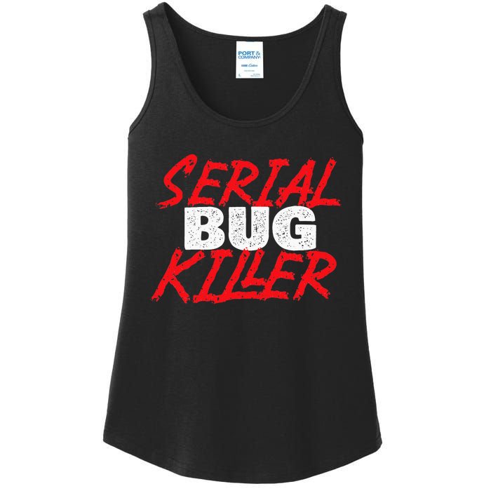 Serial Bug Killer Exterminator Pest Control Technician Ladies Essential Tank