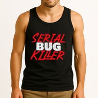 Serial Bug Killer Exterminator Pest Control Technician Tank Top