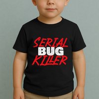 Serial Bug Killer Exterminator Pest Control Technician Toddler T-Shirt