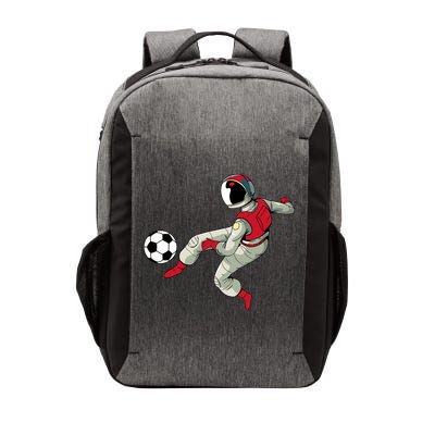 Soccer Ball Kick Astronaut Spaceman Cool Sports Lovers Gift Vector Backpack