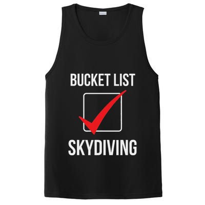 Skydiving Bucket List Check Skydiver Parachute Plane Jump PosiCharge Competitor Tank