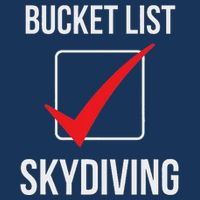 Skydiving Bucket List Check Skydiver Parachute Plane Jump Infant Baby Jersey Bodysuit