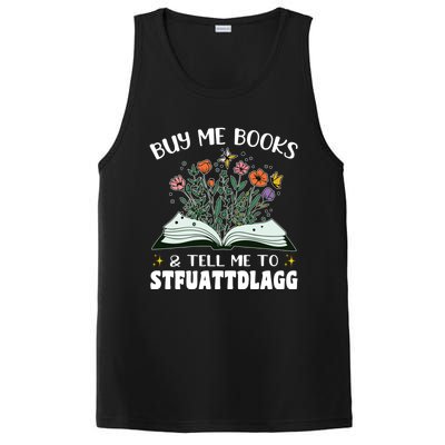 Spicy Book Lover, Buy Me Books And Tell Me To STFUATTDLAGG PosiCharge Competitor Tank