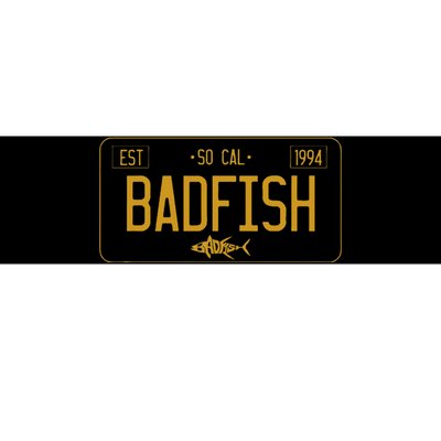 Socal Badfish License Plate Bumper Sticker