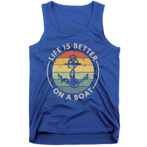 Sailor Boat Life Is Better On A Boat Tank Top