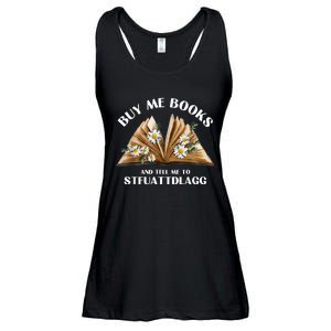 Spicy Book Lover, Buy Me Books And Tell Me To STFUATTDLAGG Funny Trending Ladies Essential Flowy Tank