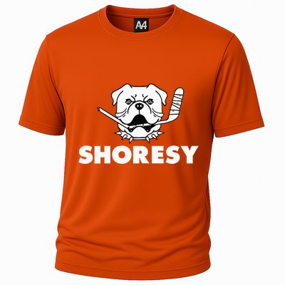 Shoresy Bulldogs Logo Cooling Performance Crew T-Shirt