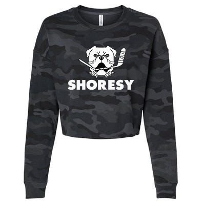 Shoresy Bulldogs Logo Cropped Pullover Crew