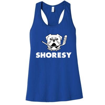 Shoresy Bulldogs Logo Women's Racerback Tank