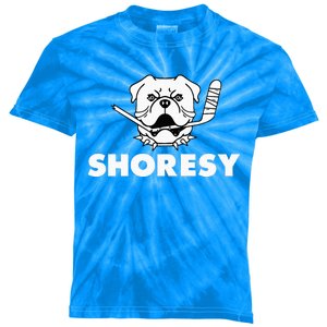 Shoresy Bulldogs Logo Kids Tie-Dye T-Shirt