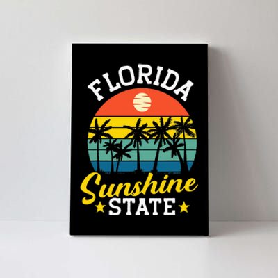 Summer Beach Lover Florida Sunshine State Canvas