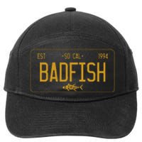 Socal Badfish License Plate 7-Panel Snapback Hat