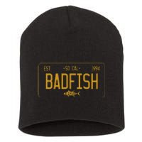 Socal Badfish License Plate Short Acrylic Beanie