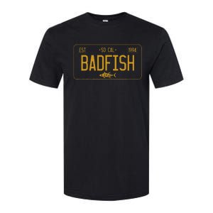 Socal Badfish License Plate Softstyle CVC T-Shirt