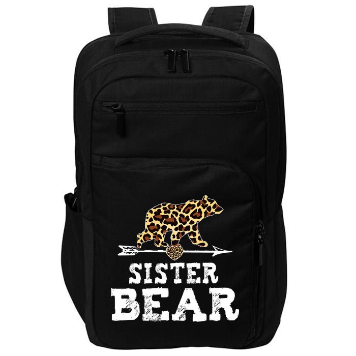 Sister Bear Leopard Impact Tech Backpack