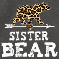 Sister Bear Leopard Vector Backpack
