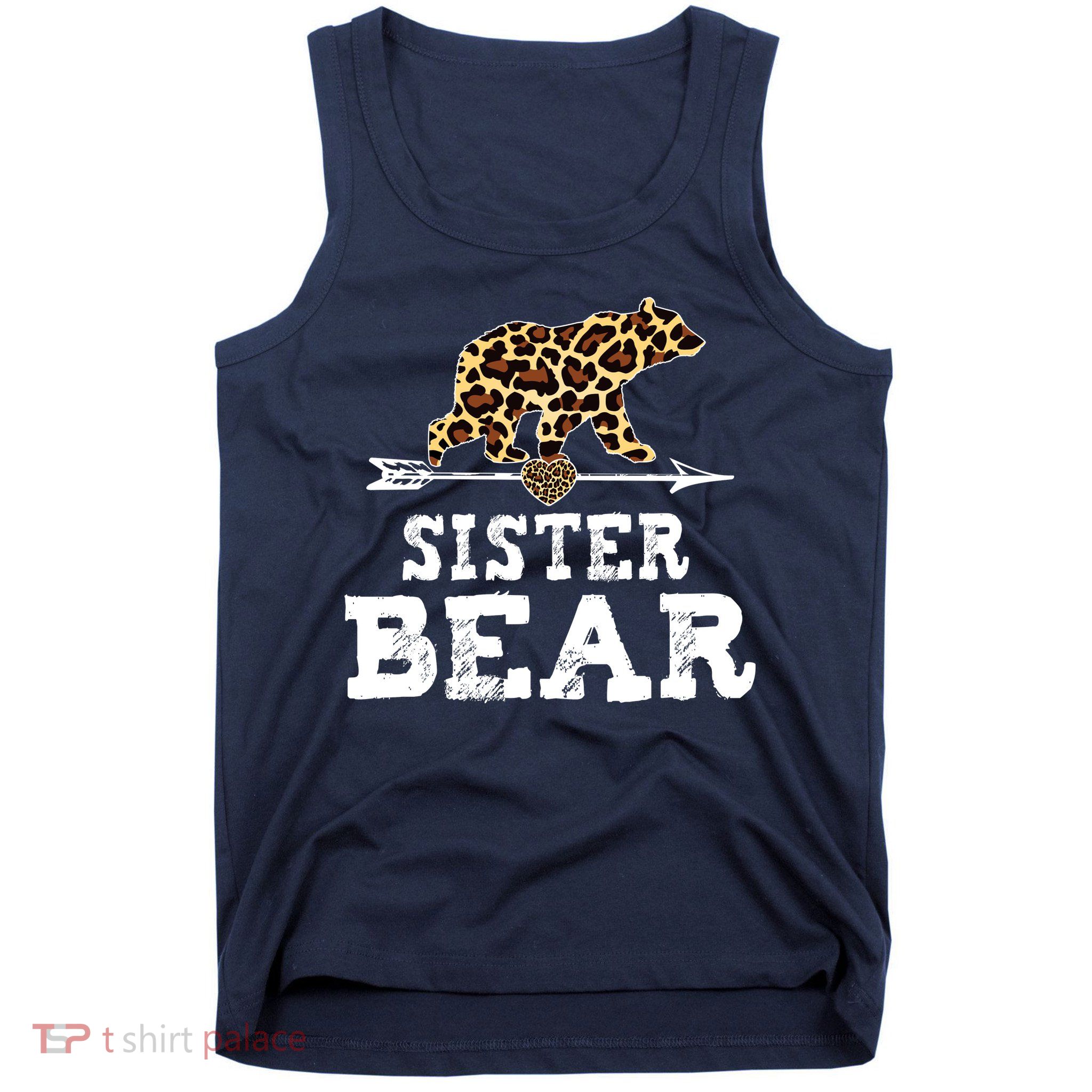 Sister Bear Leopard Tank Top