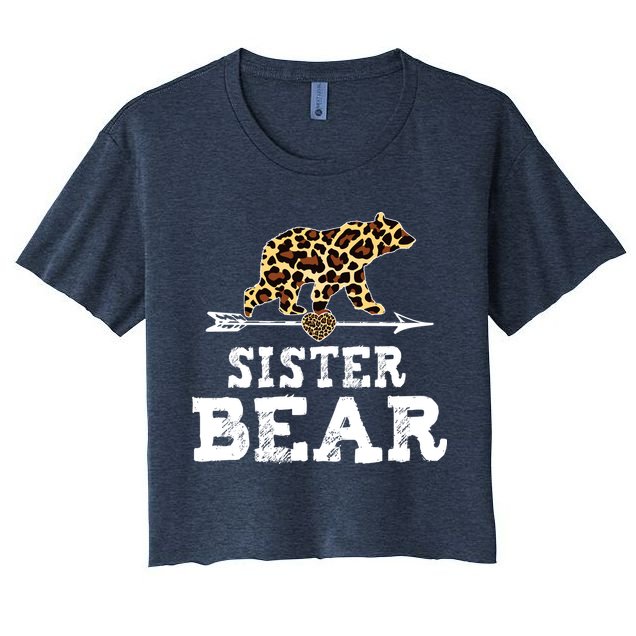 Sister Bear Leopard Crop Top