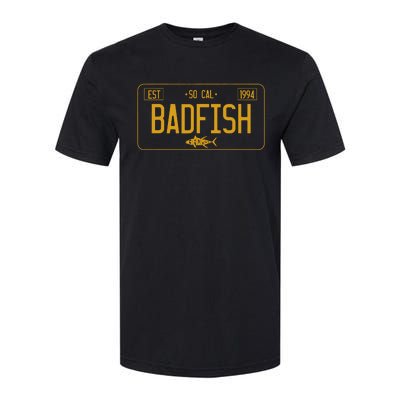 Socal Badfish License Plate Softstyle CVC T-Shirt