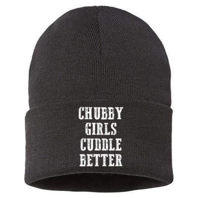 SSBBW BBW Lover Chubby Cuddle Better Sustainable Knit Beanie