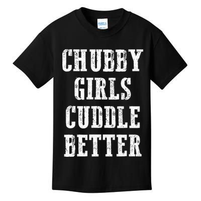 SSBBW BBW Lover Chubby Cuddle Better Kids T-Shirt