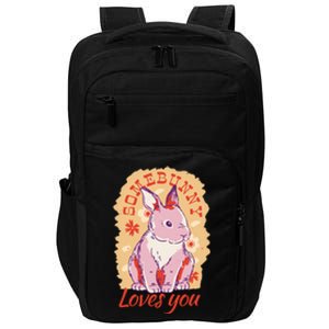 Some Bunny Loves You Cute Impact Tech Backpack