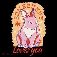 Some Bunny Loves You Cute 16 in Basic Backpack